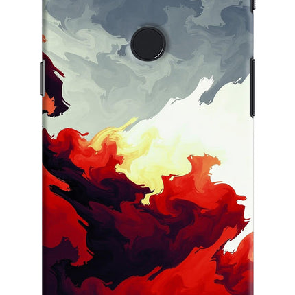 Fire Cloud Oneplus 5T Hard Case Back Cover by Casekaro