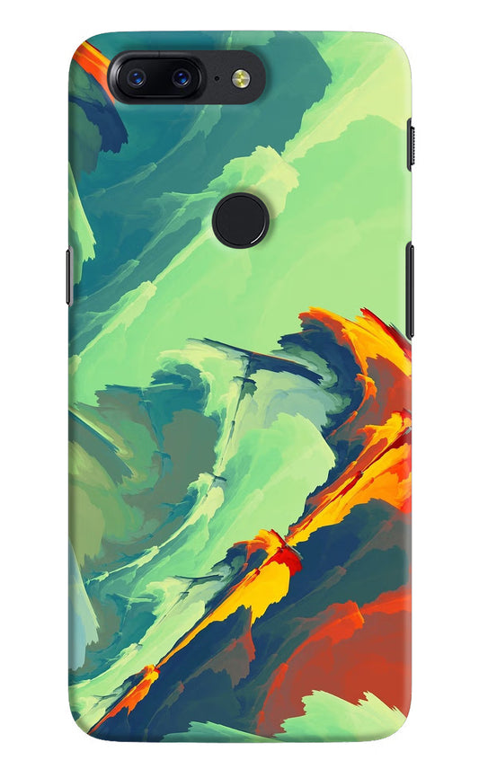 Paint Art Oneplus 5T Hard Case Back Cover by Casekaro