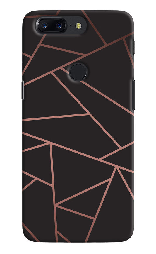 Geometric Pattern Oneplus 5T Hard Case Back Cover by Casekaro
