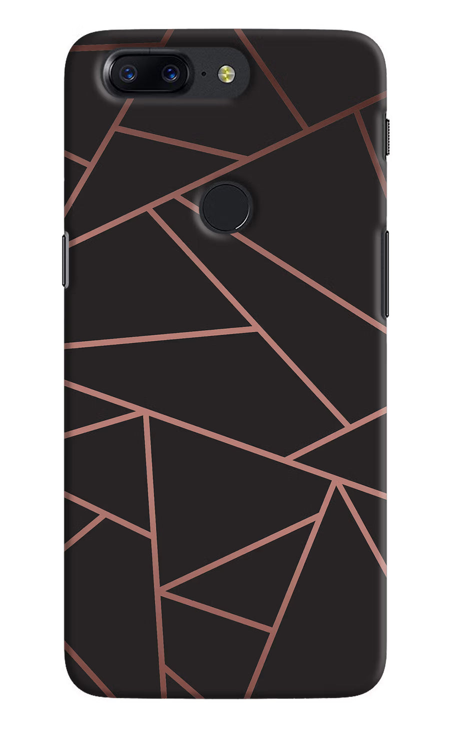 Geometric Pattern Oneplus 5T Back Cover, Hard case