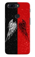 Wings Oneplus 5T Hard Case Back Cover by Casekaro