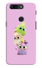Cute Little Birds Oneplus 5T Hard Case Back Cover by Casekaro