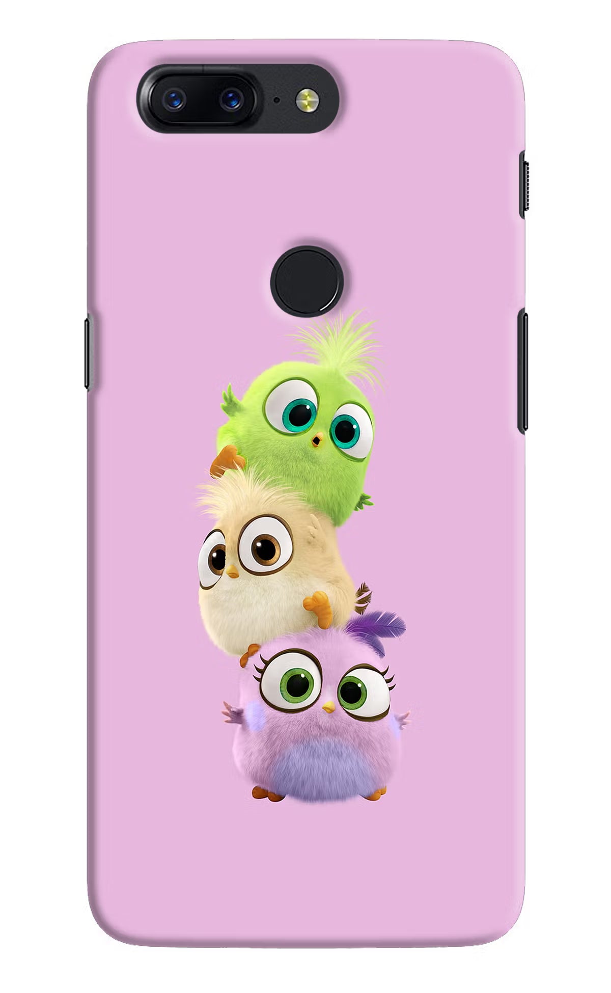 Cute Little Birds Oneplus 5T Hard Case Back Cover by Casekaro