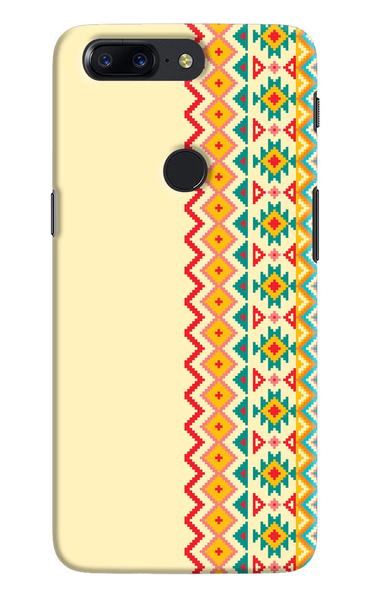 Ethnic Seamless Oneplus 5T Hard Case Back Cover by Casekaro
