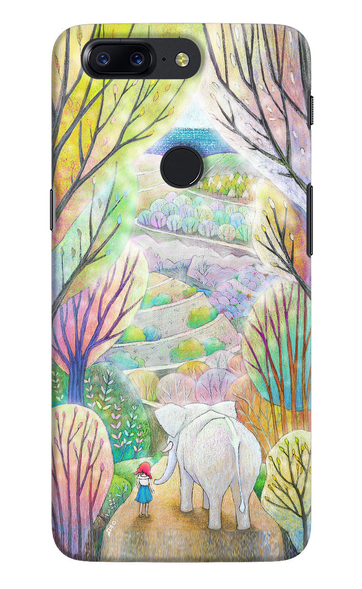 Nature Painting Oneplus 5T Hard Case Back Cover by Casekaro