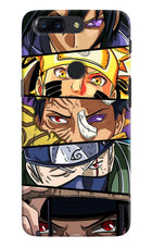 Naruto Character Oneplus 5T Hard Case Back Cover by Casekaro