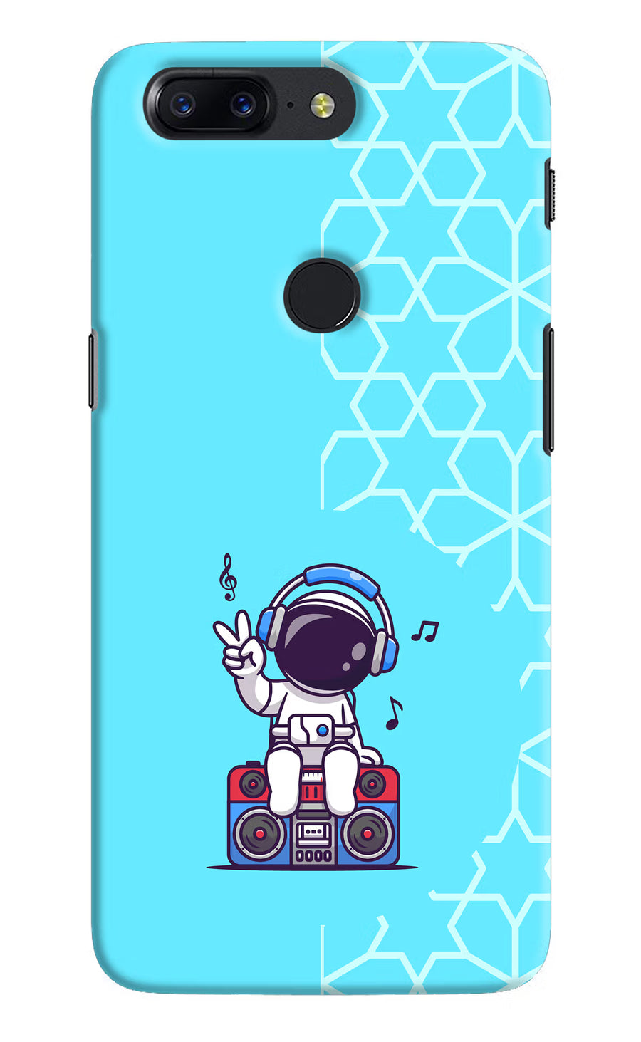 Cute Astronaut Chilling Oneplus 5T Back Cover, Hard case