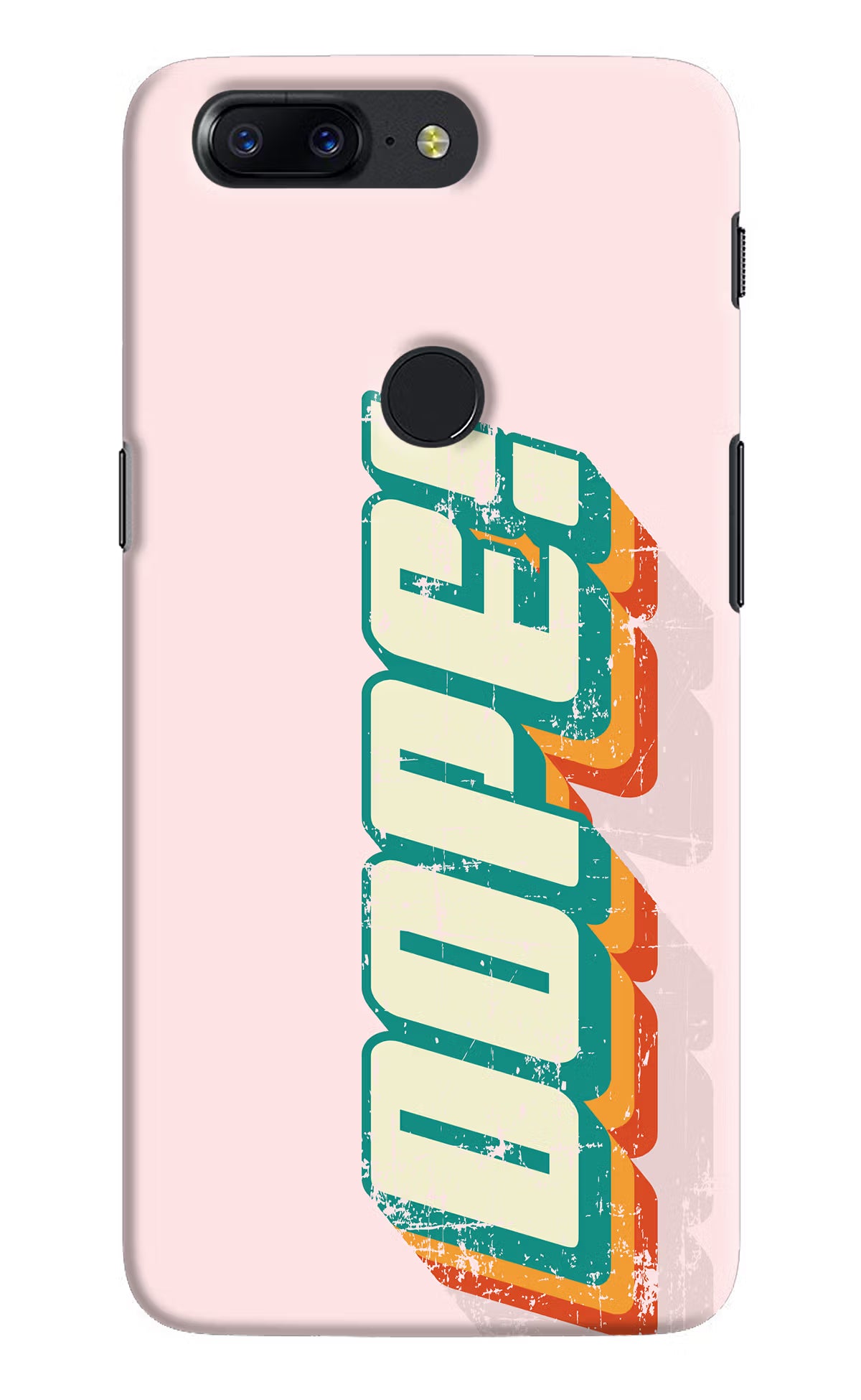 Dope Oneplus 5T Hard Case Back Cover by Casekaro