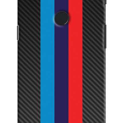 BMW Stripes Pattern Oneplus 5T Hard Case Back Cover by Casekaro