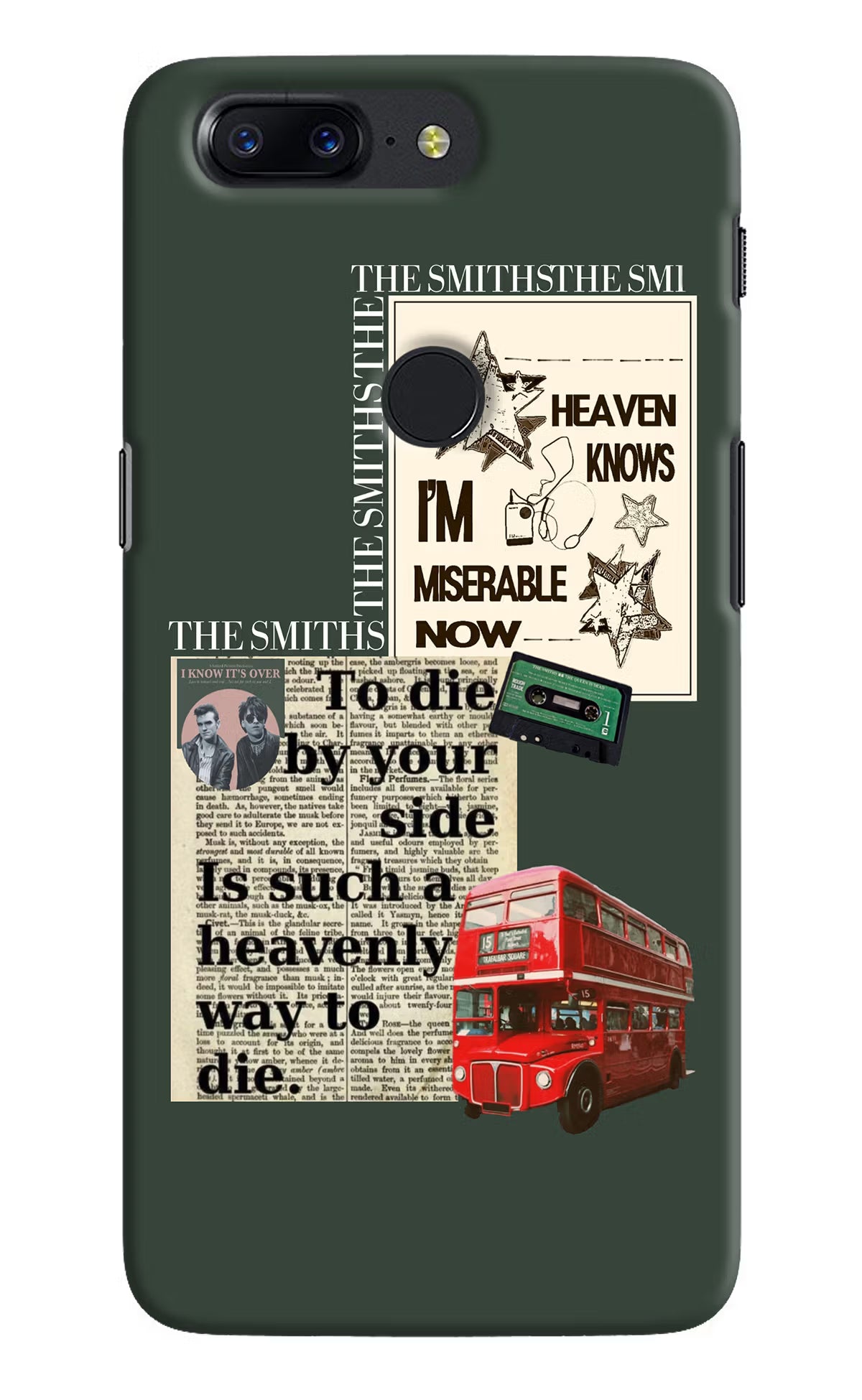 The Smiths Oneplus 5T Hard Case Back Cover by Casekaro