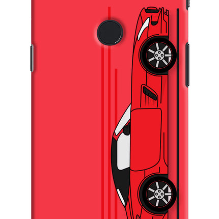 Red Velocity Oneplus 5T Hard Case Back Cover by Casekaro