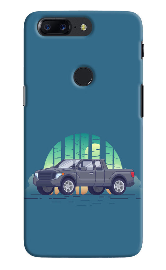 Retro Garage Vibe Oneplus 5T Hard Case Back Cover by Casekaro