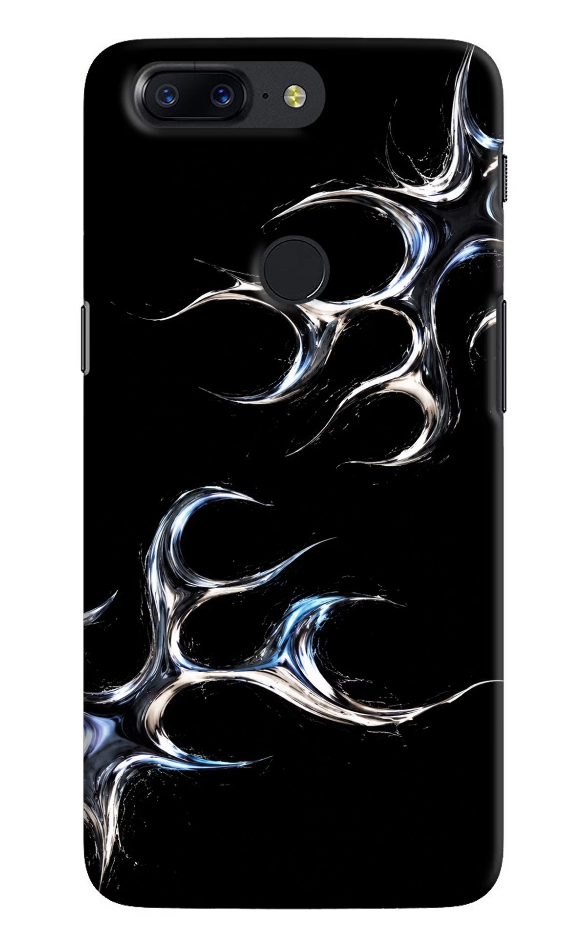 Chrome Tribal Oneplus 5T Hard Case Back Cover by Casekaro