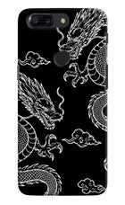 Twin Dragons Oneplus 5T Hard Case Back Cover by Casekaro