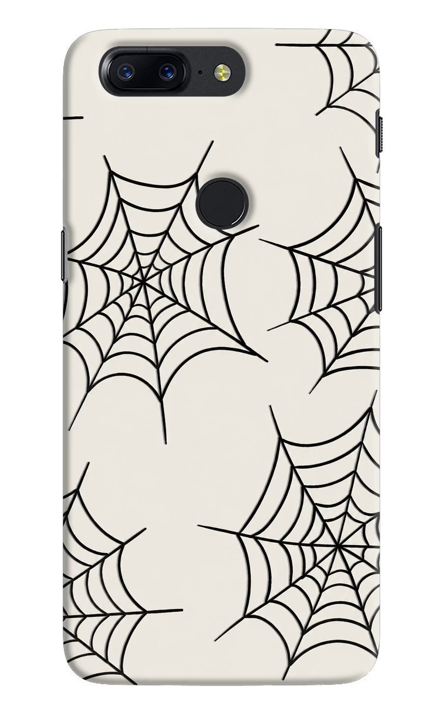 Spider Web Oneplus 5T Back Cover, Hard case