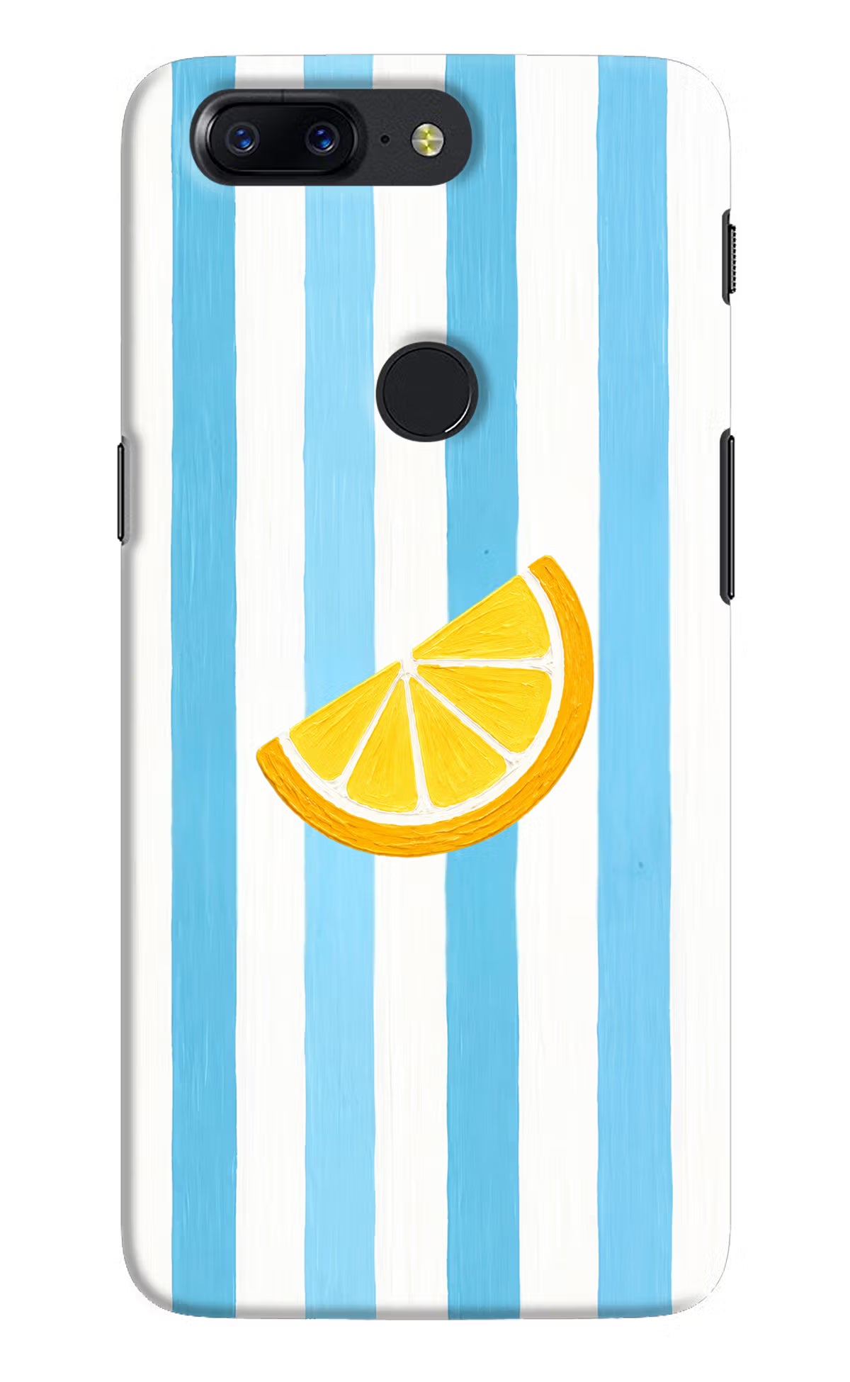 Summer Lemon Oneplus 5T Hard Case Back Cover by Casekaro