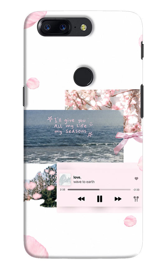 Wave to earth Oneplus 5T Back Cover