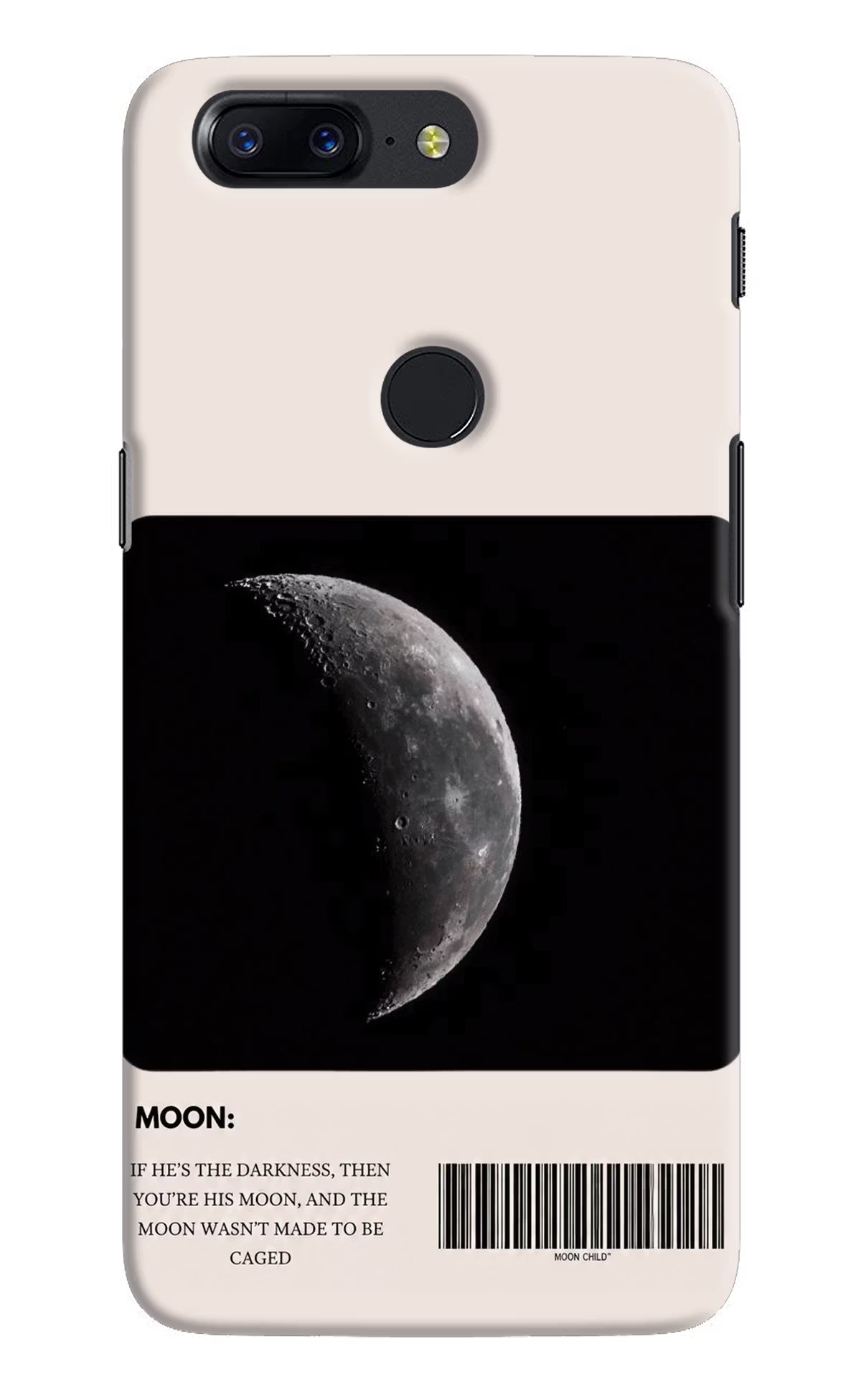 Moon Phase Oneplus 5T Back Cover