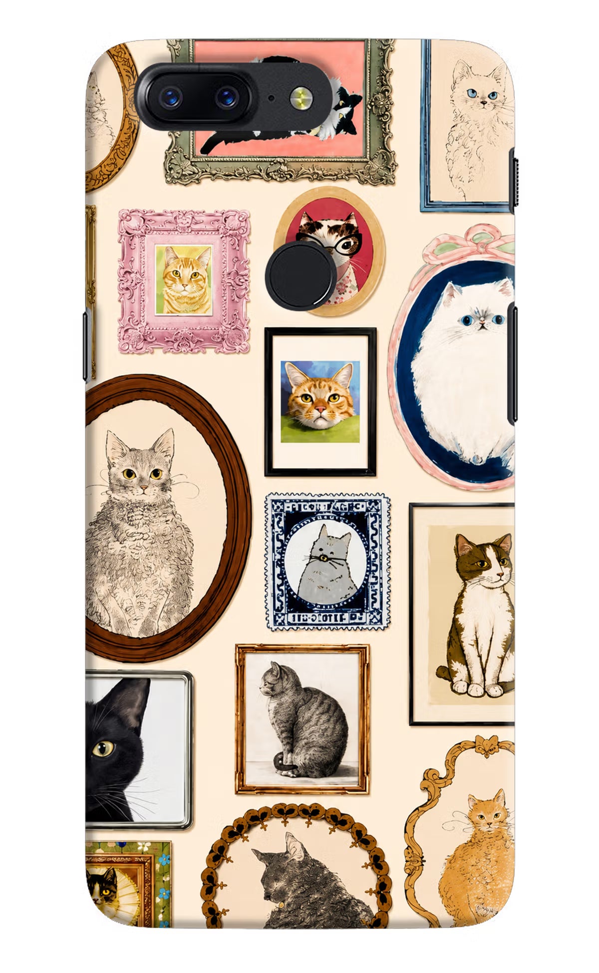 Mirror Cats Oneplus 5T Back Cover