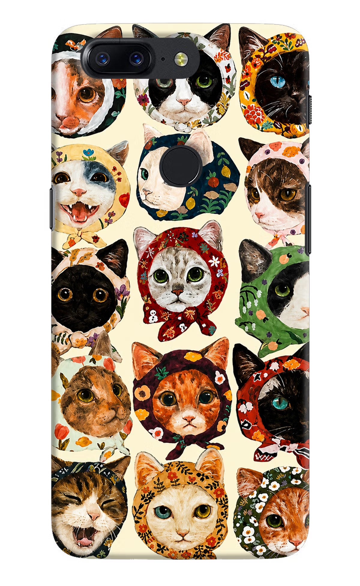 Cool Cat Oneplus 5T Back Cover