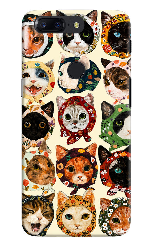 Cool Cat Oneplus 5T Hard Case Back Cover by Casekaro