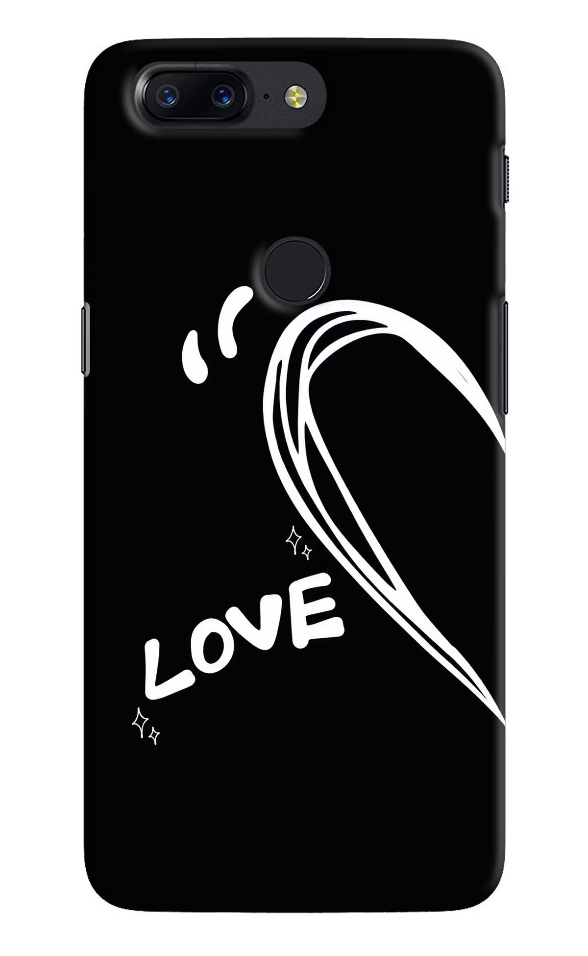 Love Line Oneplus 5T Back Cover