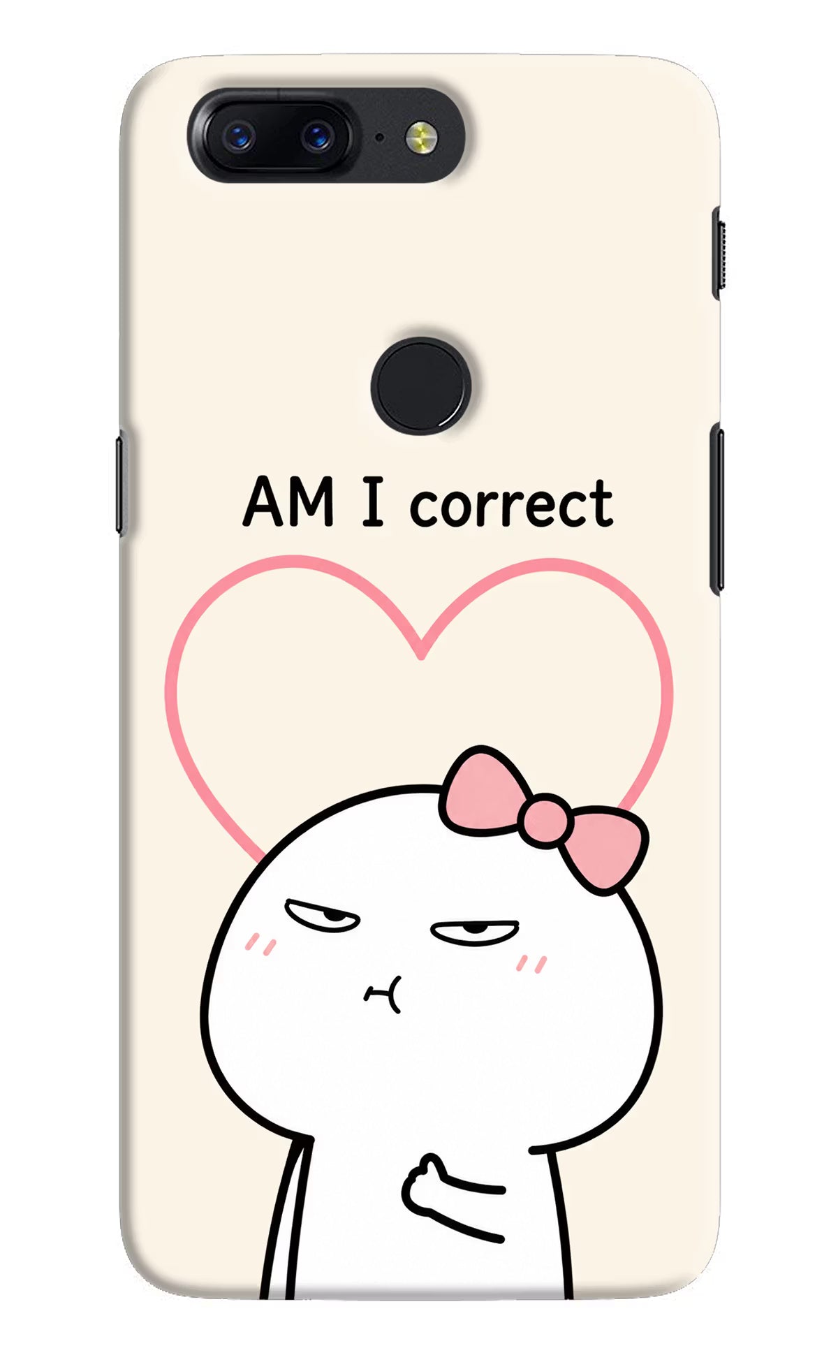 Always Right Oneplus 5T Back Cover