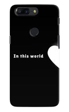 This World Oneplus 5T Hard Case Back Cover by Casekaro