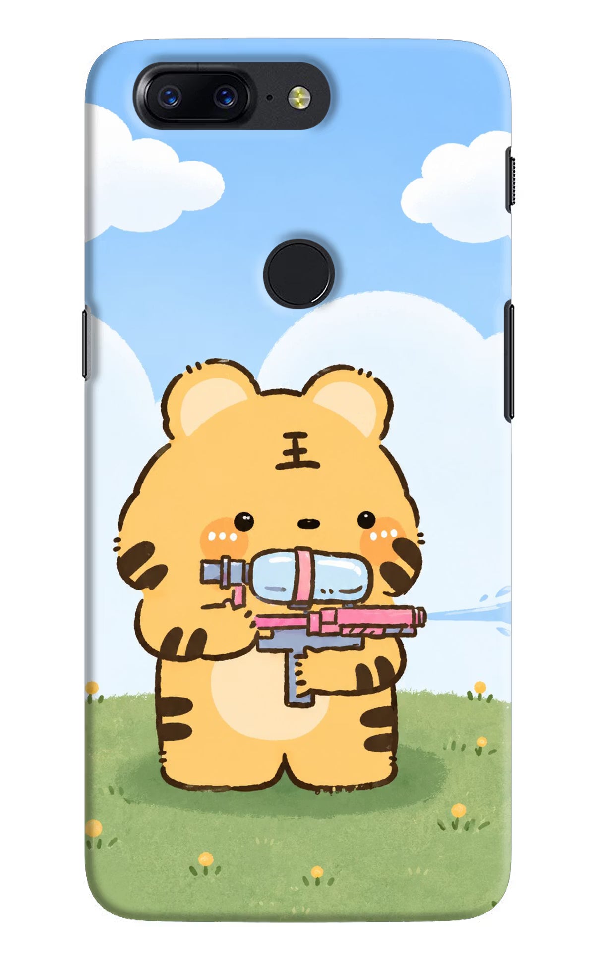 Tiger Treat Oneplus 5T Back Cover