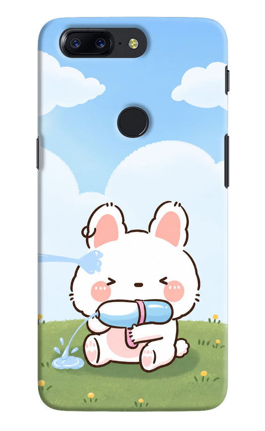 Bunny Treat Oneplus 5T Hard Case Back Cover by Casekaro