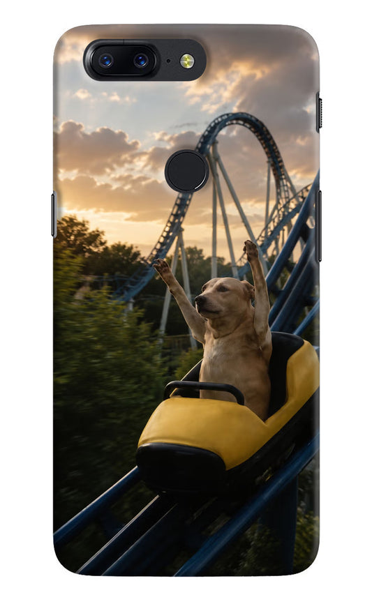 Rollercoaster Dog Oneplus 5T Back Cover