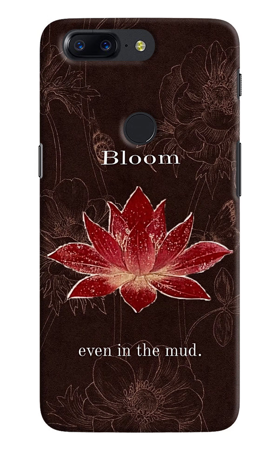 Bloom Oneplus 5T Back Cover, Hard case