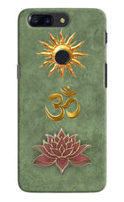Om & Lotus Oneplus 5T Back Cover