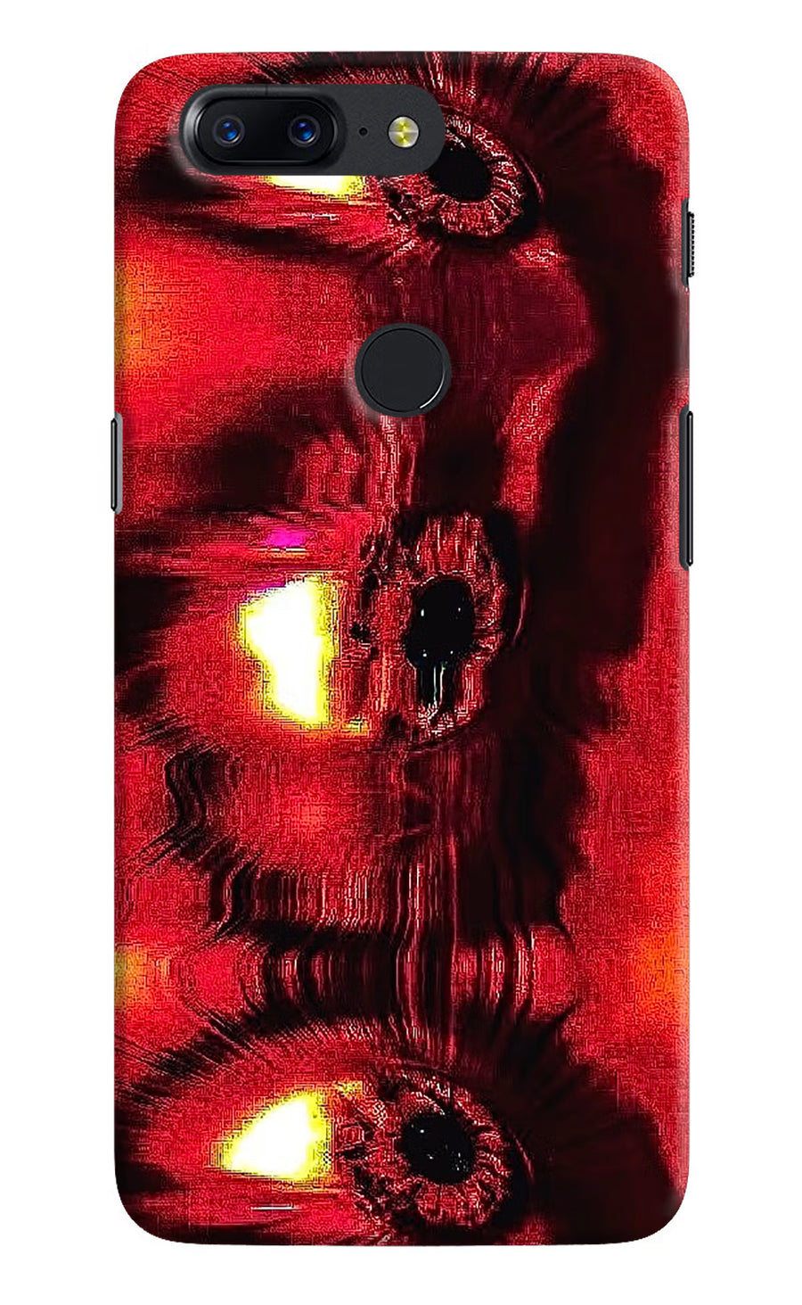 Fire Eye Oneplus 5T Back Cover, Hard case