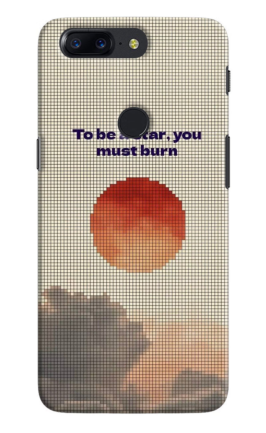 Pixel Sun Oneplus 5T Back Cover, Hard case