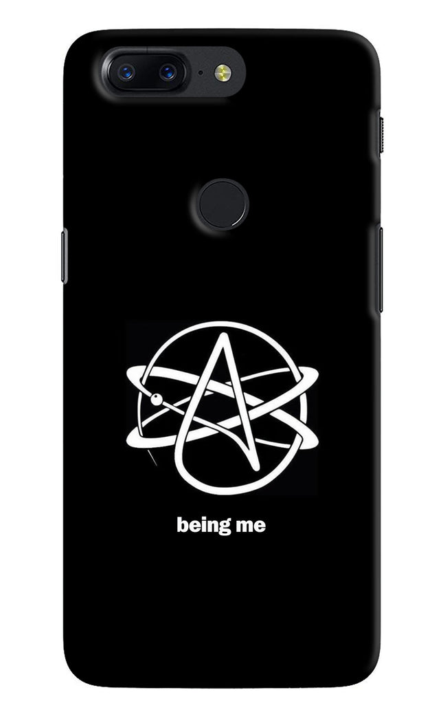 Atheist Symbol Oneplus 5T Hard Case Back Cover by Casekaro