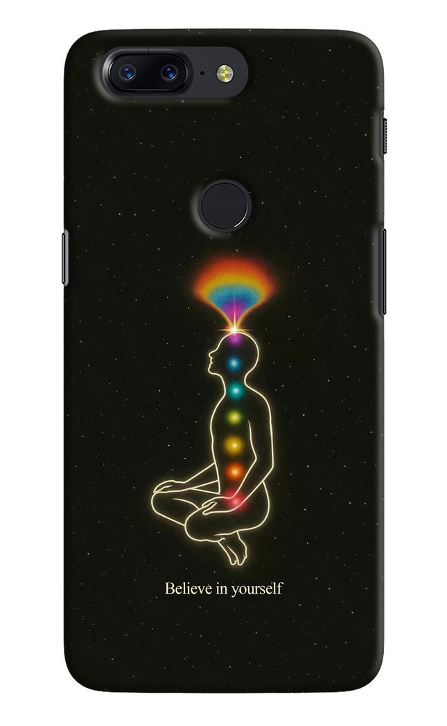 Believe in yourself Oneplus 5T Hard Case Back Cover by Casekaro