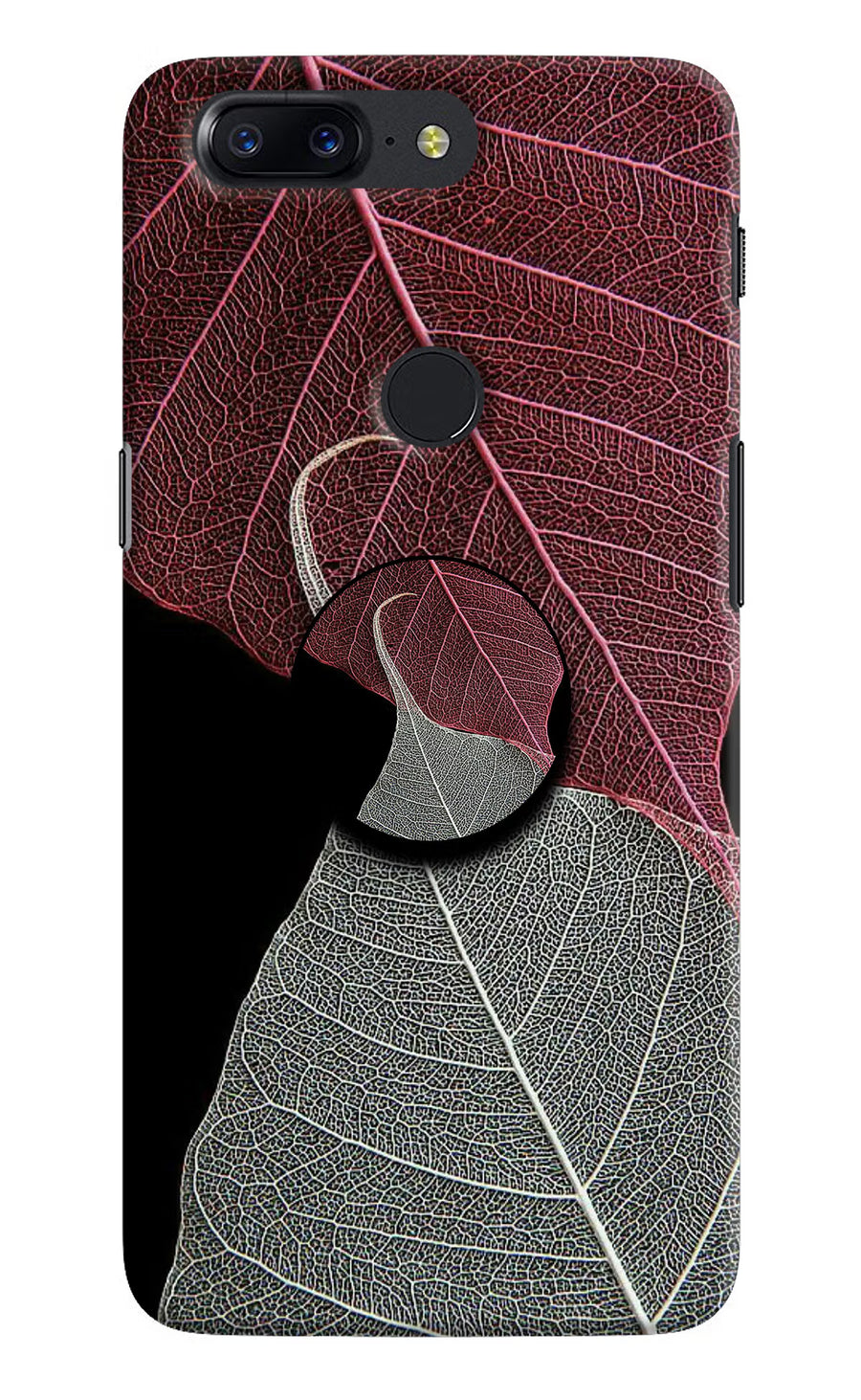 Leaf Pattern Oneplus 5T Pop Case, Hard case