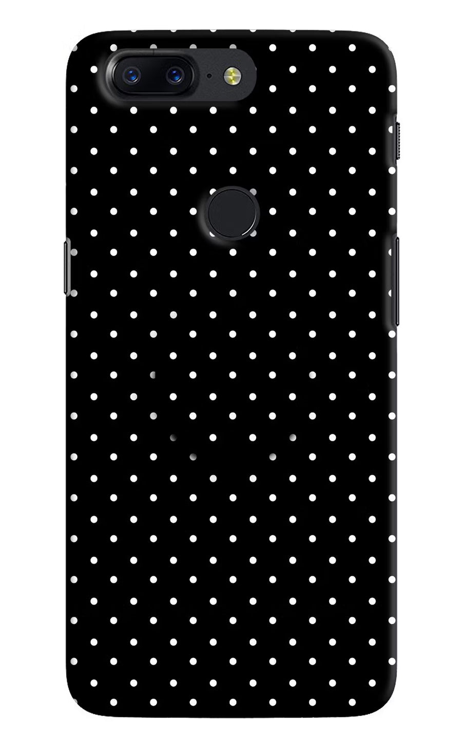 White Dots Oneplus 5T Pop Case, Hard case
