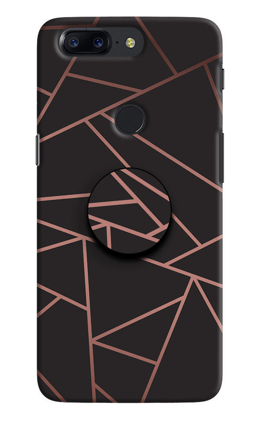 Geometric Pattern Oneplus 5T Pop Case by Casekaro