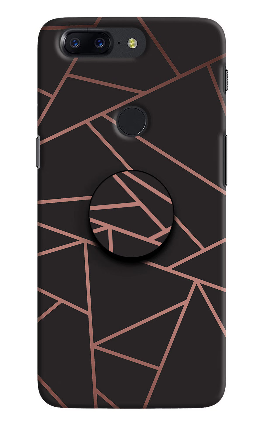 Geometric Pattern Oneplus 5T Pop Case, Hard case