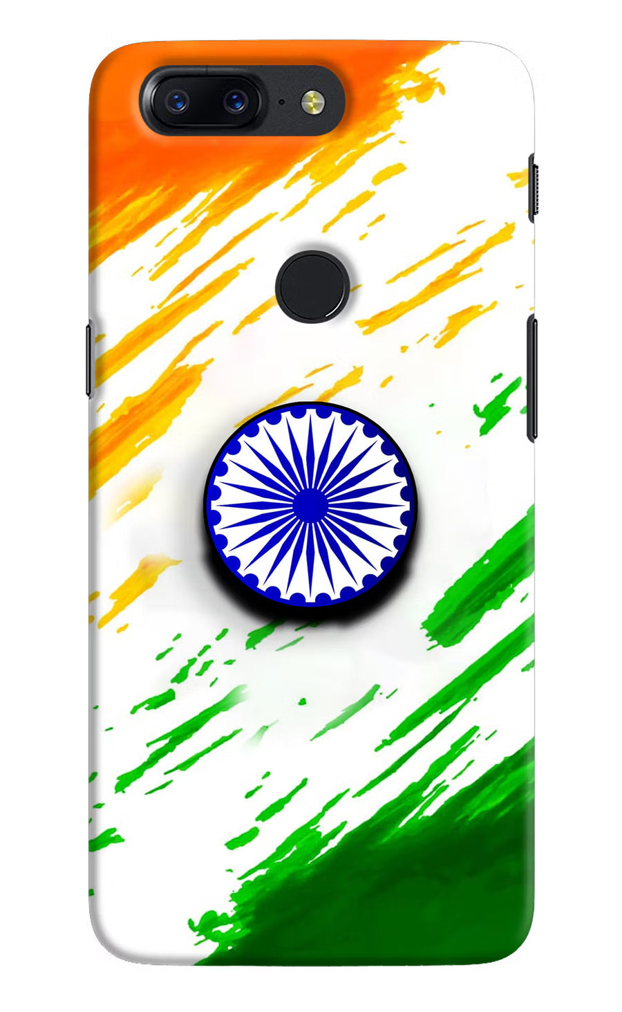 Indian Flag Ashoka Chakra Oneplus 5T Pop Case, Hard case
