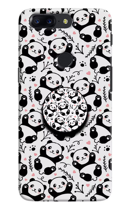 Cute Panda Oneplus 5T Pop Case by Casekaro