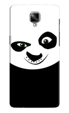 Panda Oneplus 3/3T Hard Case Back Cover by Casekaro