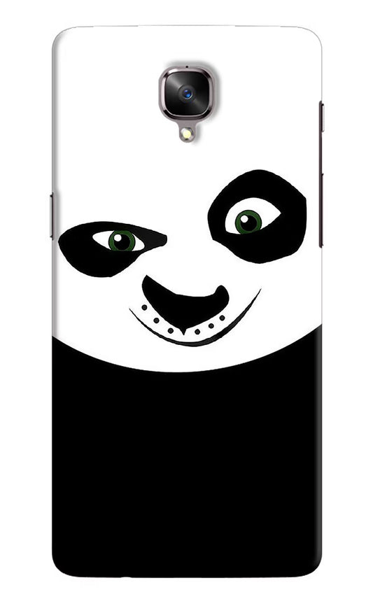 Panda Oneplus 3/3T Hard Case Back Cover by Casekaro