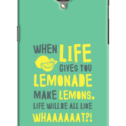 Quote Oneplus 3/3T Hard Case Back Cover by Casekaro