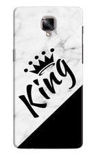 King Oneplus 3/3T Hard Case Back Cover by Casekaro
