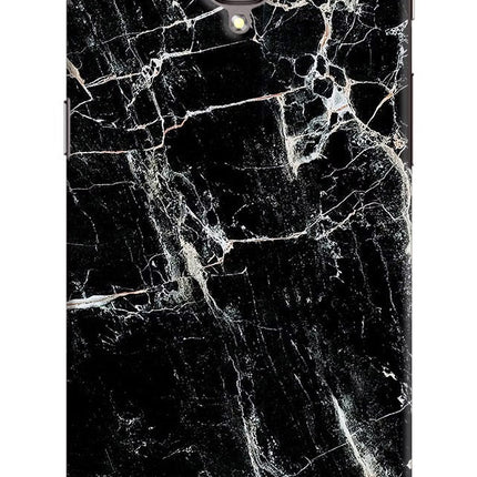 Black Marble Texture Oneplus 3/3T Hard Case Back Cover by Casekaro