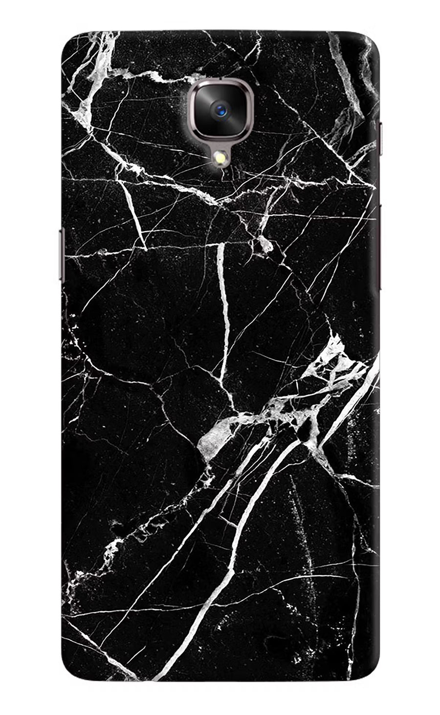 Black Marble Pattern Oneplus 3/3T Back Cover, Hard case