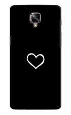Heart Oneplus 3/3T Hard Case Back Cover by Casekaro